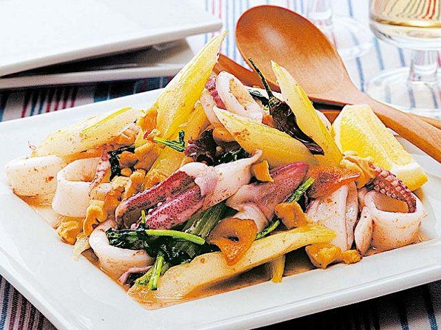 いかとセロリのガーリックいため Eatpick