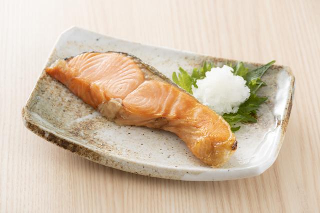 鮭の塩焼き Eatpick