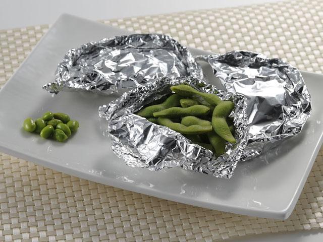 枝豆のホイル包み焼き Eatpick