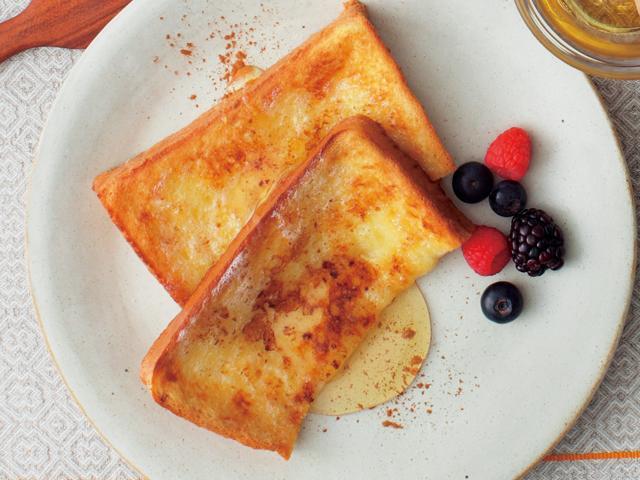 シナモンフレンチトーストスティックのレシピ